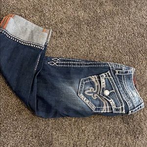 Rock revival jeans crop 25